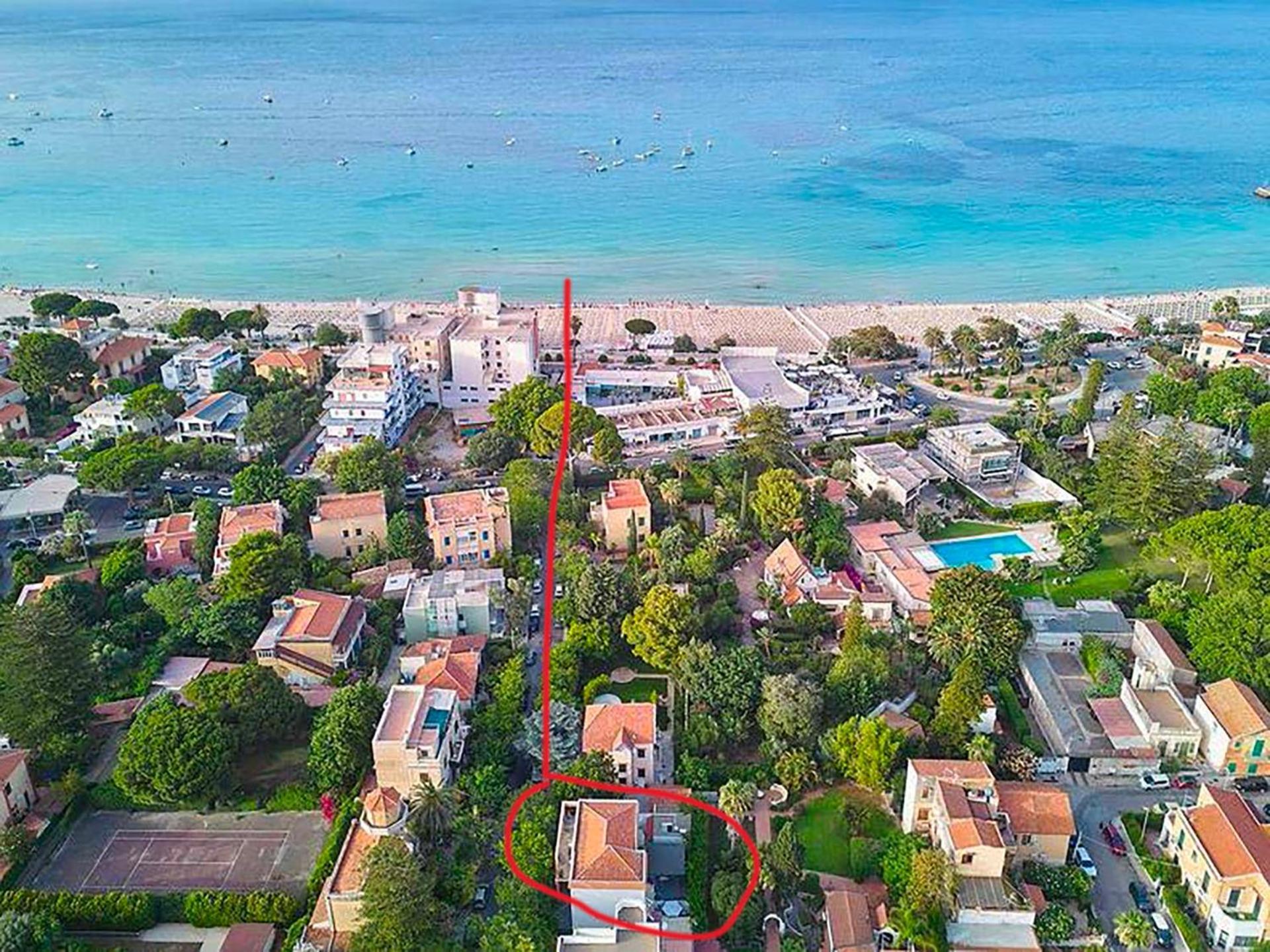 Casa Lighea Mondello - 200 Mt Dalla Spiaggia Exteriör bild